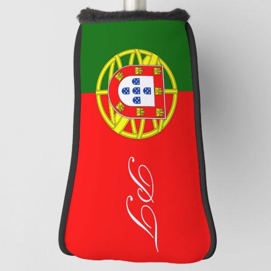 Afdekking van golfafdeksels onder Portugese vlag Golfheadcover (Draai 90)