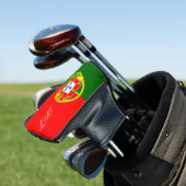 Afdekking van golfafdeksels onder Portugese vlag Golfheadcover (Insitu)