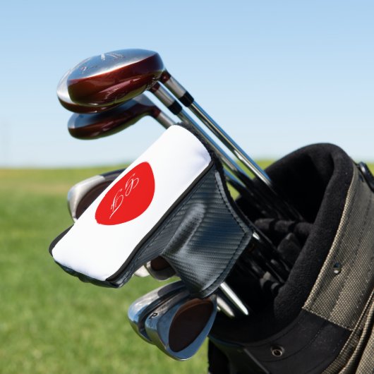 Afdekking van golfafvallen onder de Japanse vlag Golfheadcover (Insitu)