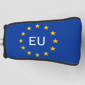 Afdekking van golfputten onder de vlag van de Euro Golfheadcover (Voorkant)