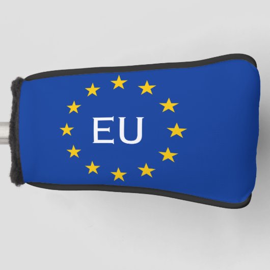 Afdekking van golfputten onder de vlag van de Euro Golfheadcover (Voorkant)