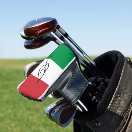 Afdekking van het initiaal met golfafdekking onder golfheadcover (Insitu)