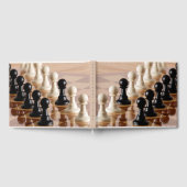 Afdekkingen op Chess Board Event Date in Spine Gastenboek (Volledig)