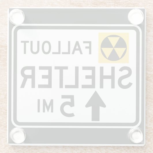 Afdekplaatje voor uitvalbeveiliging glazen onderzetter (Achterkant)