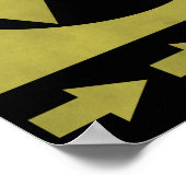 Afdekplaatje voor uitvalbeveiliging poster (Hoek)