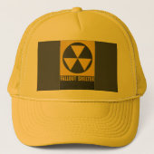 Afdekplaatje voor uitvalbeveiliging trucker pet (Voorkant)