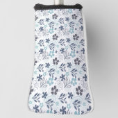 afdekplaatmateriaal van Floral-stijl Golfheadcover (Draai 90)