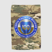 Afdeling 100e Opleiding Golfhanddoek (Voorkant)