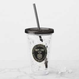 Afdeling 1793 Acryl Bekerglas Drinkbeker