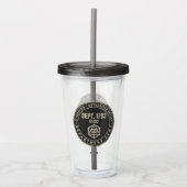 Afdeling 1793 Acryl Bekerglas Drinkbeker (Voorkant)