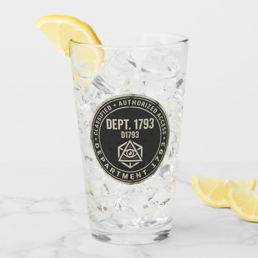 Afdeling 1793 Glas Cup (Voorkant ijs)