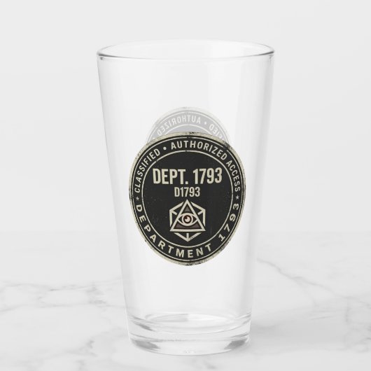 Afdeling 1793 Glas Cup (Voorkant)