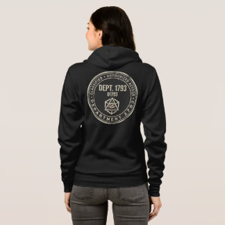 Afdeling 1793 ritssluiting hoodie