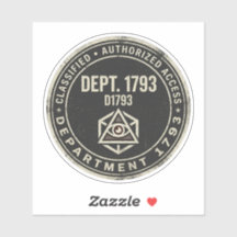 Afdeling 1793 Vinyl Sticker