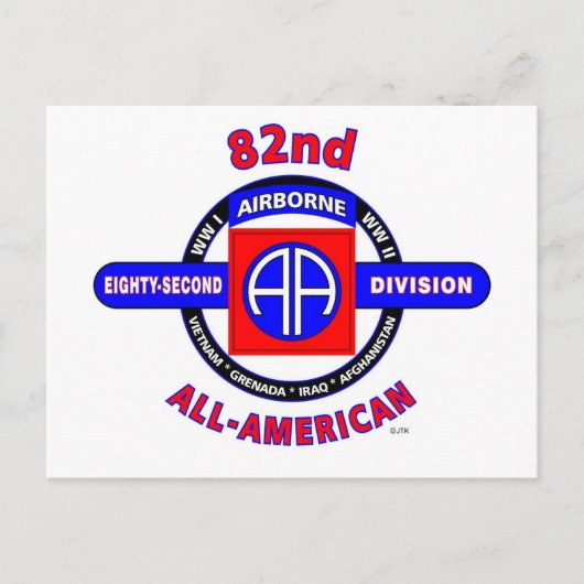 AFDELING 82DE LUCHTVAARTMAATSCHAPPIJ "ALLE AMERIKA BRIEFKAART (Voorkant)