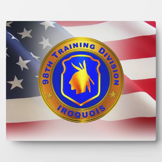 Afdeling 98e opleiding fotoplaat (Voorkant)