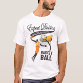 Afdeling Basketball Expert T-shirt (Voorkant)