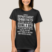 Afdeling Beheerder T-shirt (Voorkant)