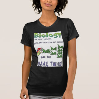 Afdeling Biology Joke Multiplication T-shirt