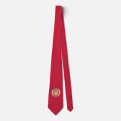 Afdeling Chief 2 Bugle Custom Necktie Stropdas (Voorkant)