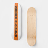 Afdeling Correcties Skateboard (Voorkant)