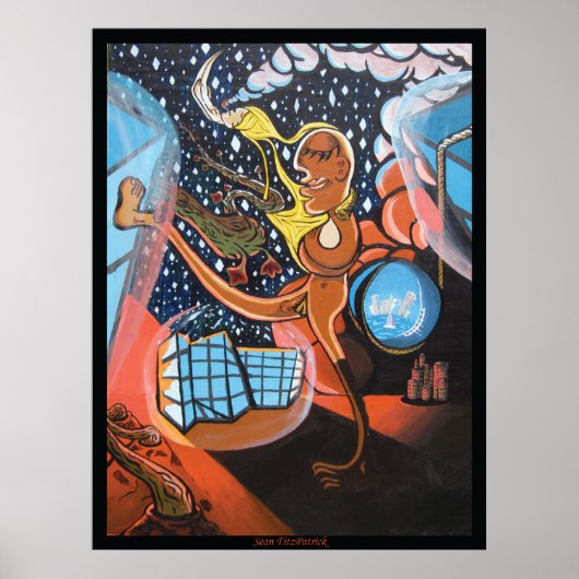 Afdeling door Bubbles Poster (Voorkant)