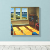 Afdeling door het Zee 2006 Canvas Afdruk (Insitu (Houten vloer))