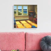 Afdeling door het Zee 2006 Canvas Afdruk (Insitu (Woonkamer))