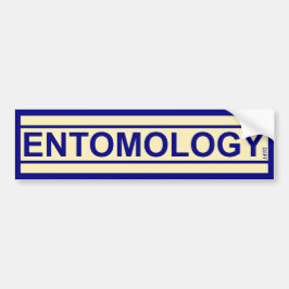 Afdeling Entomologie Bumpersticker