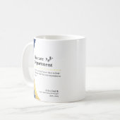 afdeling Gepersonaliseerde Financiën Koffiemok (Voorkant links)