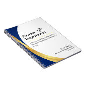 afdeling Gepersonaliseerde Financiën Notitieboek (Rechterzijde)