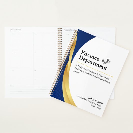 afdeling Gepersonaliseerde Financiën Planner (Display)