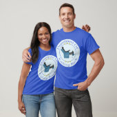 Afdeling Kicken Terug Leuke Humor Logo T-shirt (Unisex)
