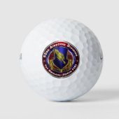 Afdeling Luchtvaart 1e Brigade 504e PIR Golfballen (Voorkant)