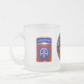 Afdeling Luchtvaart 1e Brigade 504e PIR Matglas Koffiemok (Links)