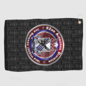 Afdeling Luchtvaart 3e Brigade 505e PIR Golfhanddoek (Horizontaal)