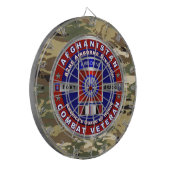Afdeling Luchtvaart Afghanistan Veteraan Dartbord (Voorkant Links)