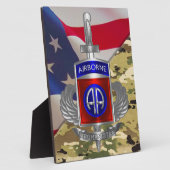 Afdeling Luchtvaart Afghanistan Veteraan Fotoplaat (Zijkant)