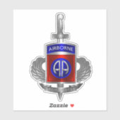 Afdeling Luchtvaart Afghanistan Veteraan Sticker (Vel)