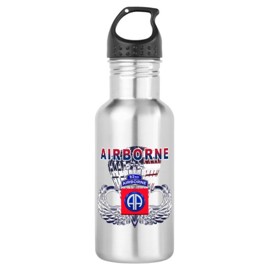 Afdeling Luchtvaart "AIRBORNE" Waterfles (Voorkant)