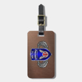 Afdeling Luchtvaart Bagagelabel (Voorkant verticaal)