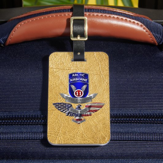 Afdeling Luchtvaart Bagagelabel (Voorkant Insitu 2)