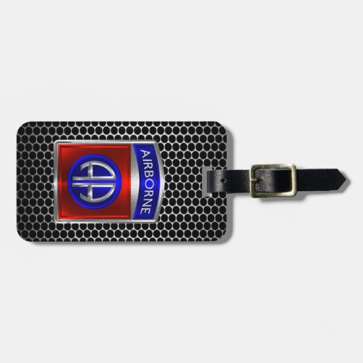 Afdeling Luchtvaart Bagagelabel (Voorkant horizontaal)