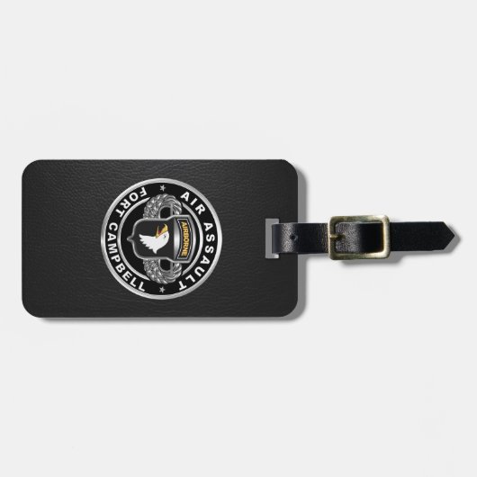 Afdeling Luchtvaart Bagagelabel (Voorkant horizontaal)