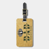 Afdeling Luchtvaart Bagagelabel (Voorkant verticaal)