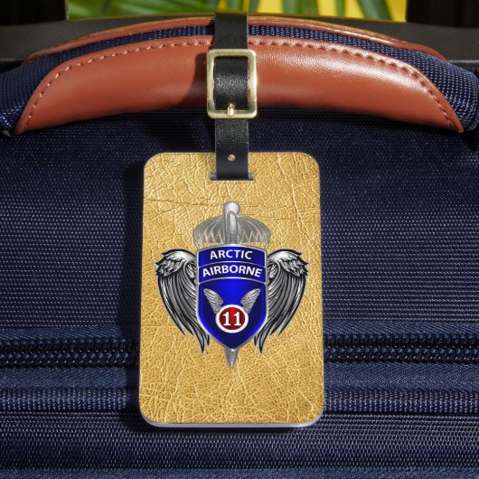 Afdeling Luchtvaart Bagagelabel (Voorkant Insitu 2)