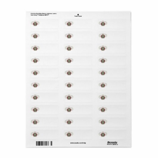 Afdeling Luchtvaart Etiket (Full Sheet)