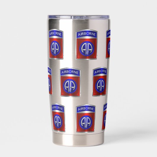 Afdeling Luchtvaart Geïsoleerde Drinkbeker (Achterkant)