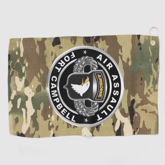 Afdeling Luchtvaart Golfhanddoek (Horizontaal)