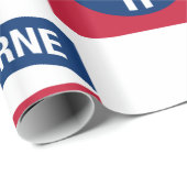 Afdeling Luchtvaart Insignia Militaire Veteraan Cadeaupapier (Rol Hoek)